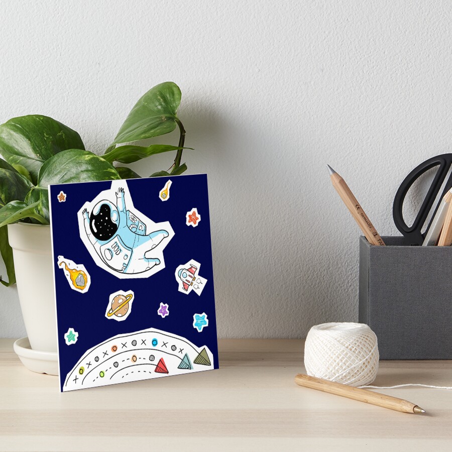 Item preview, Art Board Print designed and sold by CreativeDomain.