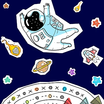 Artwork thumbnail, SPACE WALK by CreativeDomain