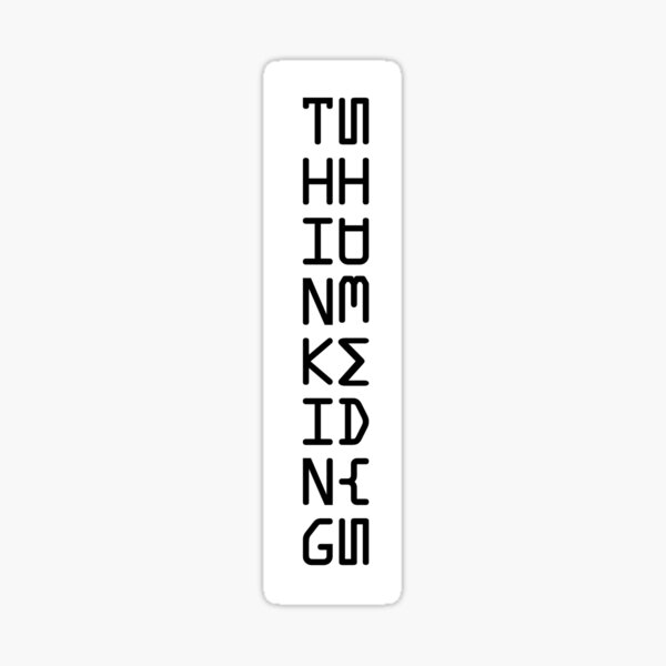 TSP rectangle Sticker