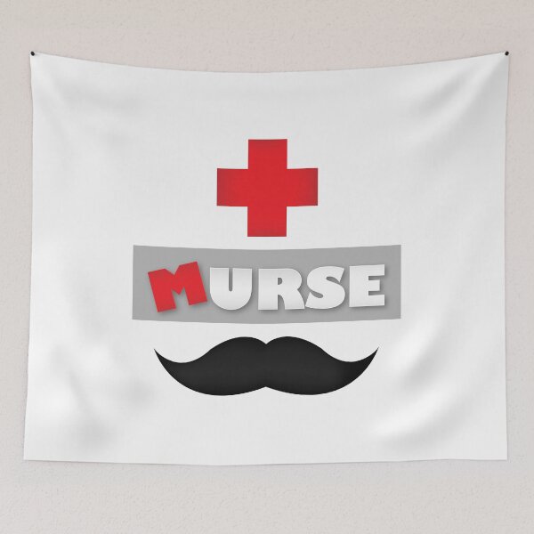 Item preview, Male Nurse Murse designed and sold by VikiQuick.