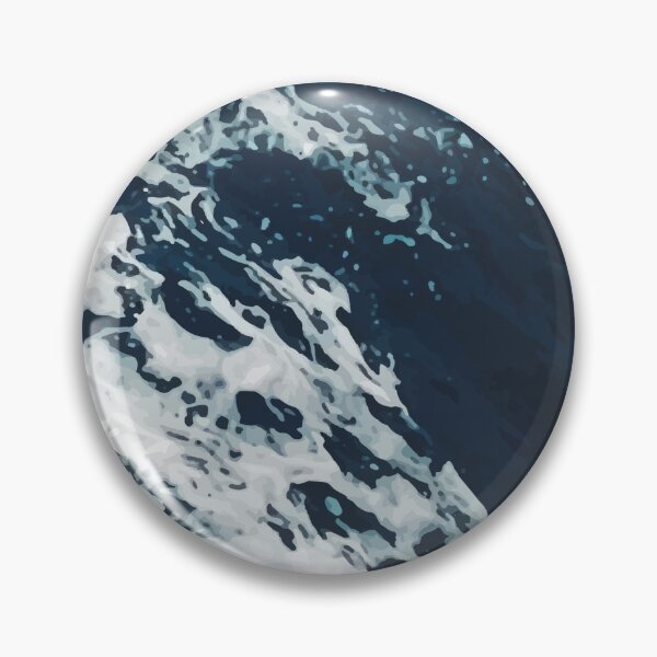 Item preview, Blue Ocean Waves designed and sold by Mattrelux.