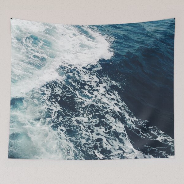 Item preview, Blue Ocean Waves designed and sold by Mattrelux.