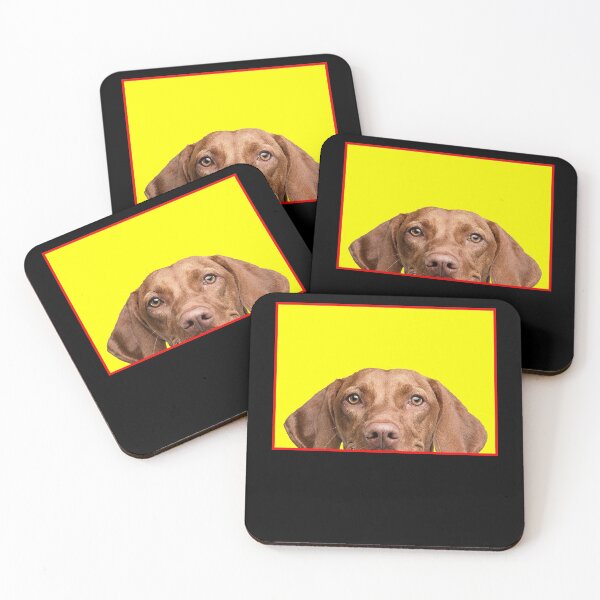 Item preview, cute vizsla art face artwork vizsla dog gifts designed and sold by alaechamlal.