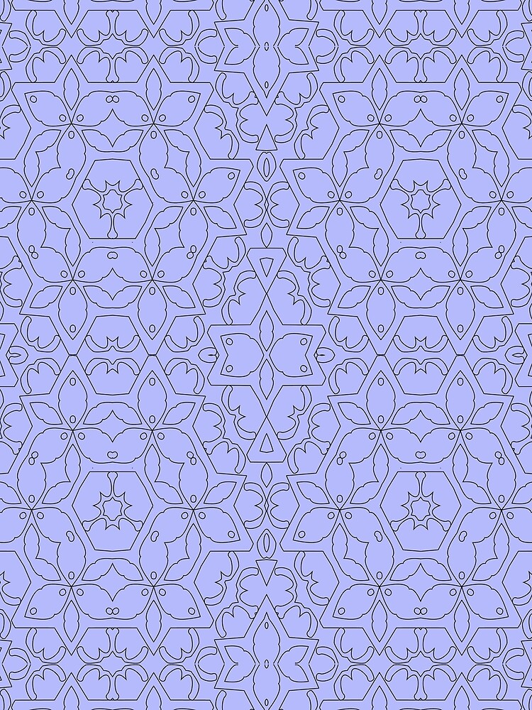 Thumbnail 3 of 3, Scarf, All Over Mandala Pattern designed and sold by jkulling.