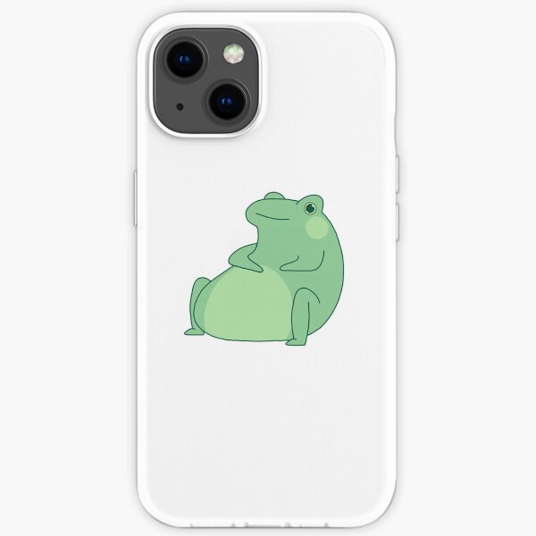 Frog Sitting iPhone Soft Case