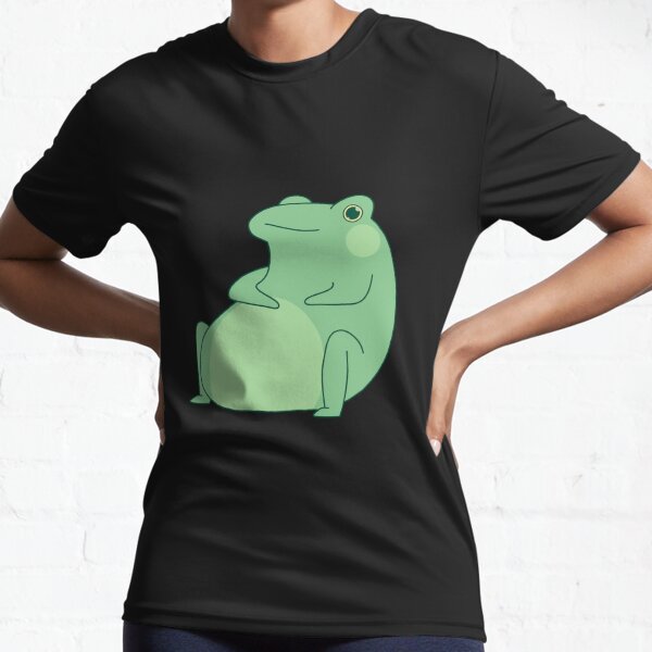 Frog Sitting Active T-Shirt