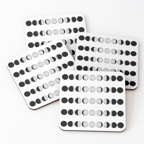 Item preview, Moon phases designed and sold by rclsivcreative.