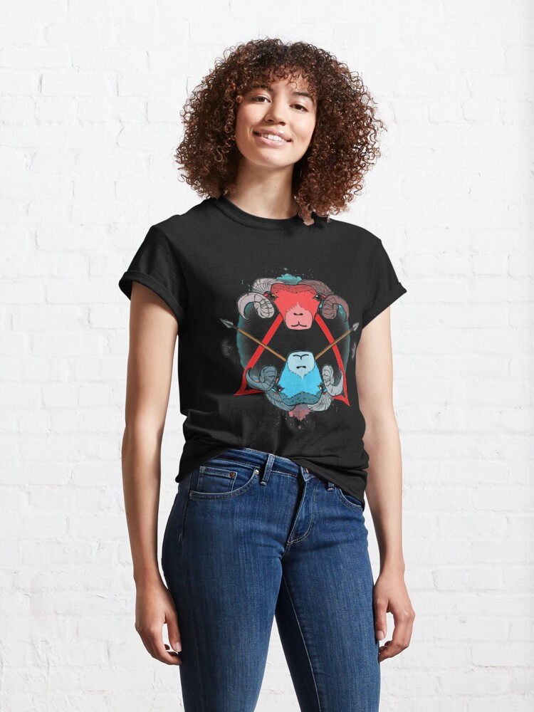 Alternate view of ZODIACVS ARIES Digitalart Classic T-Shirt