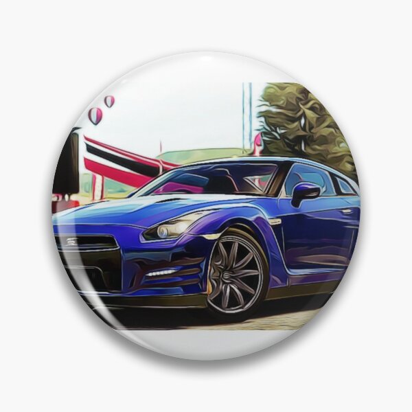 Item preview, GTR Cartoon Drawing Action Print designed and sold by Auto-Prints.