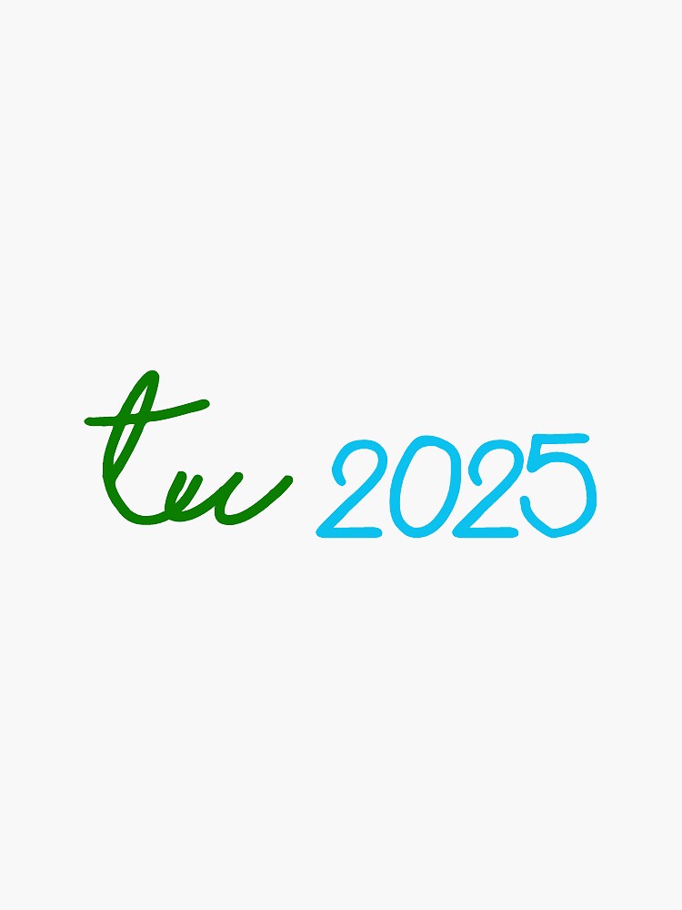 "tulane 2025 V2 sticker" Sticker for Sale by maliacampain Redbubble