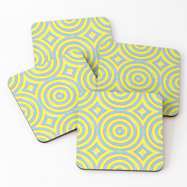 Item preview, Rainbow ripple pattern designed and sold by Arcane  Adorable.