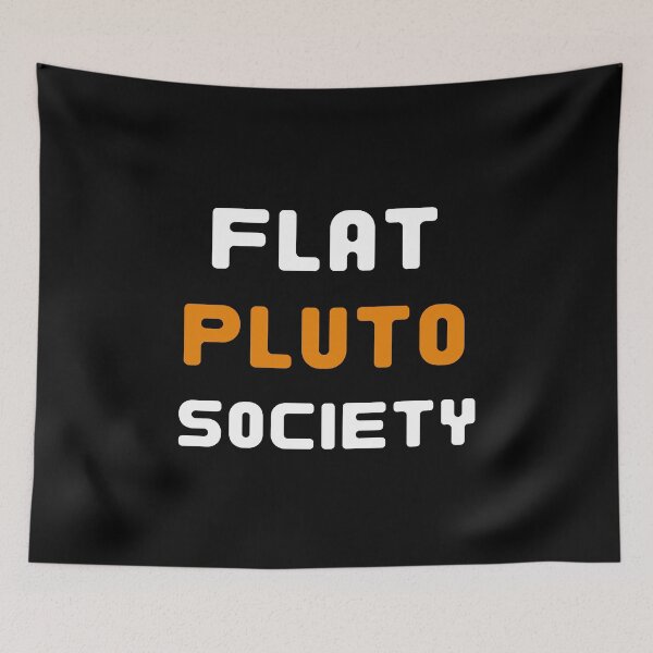 Item preview, Flat Pluto Society designed and sold by palaco210.