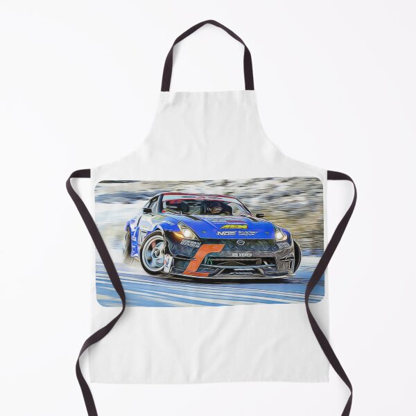 Item preview, 370z Drift Cartoon Drawing Action Print designed and sold by Auto-Prints.