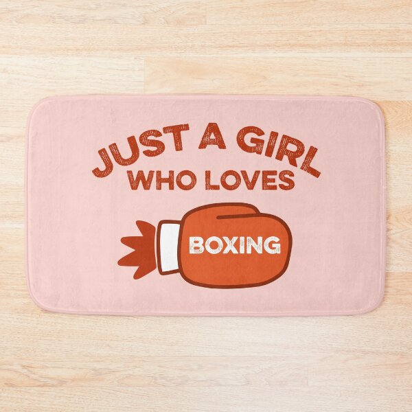 Item preview, Just A Girl Who Loves Boxing Fan Kickboxing Martial Arts MMA Jab Cross Punch designed and sold by gkao.