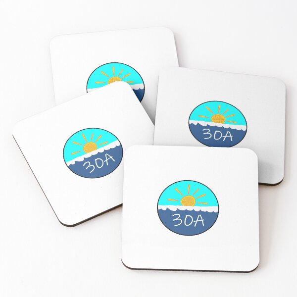Item preview, 30A_Florida Route 30-a Sticker designed and sold by Rexoo.
