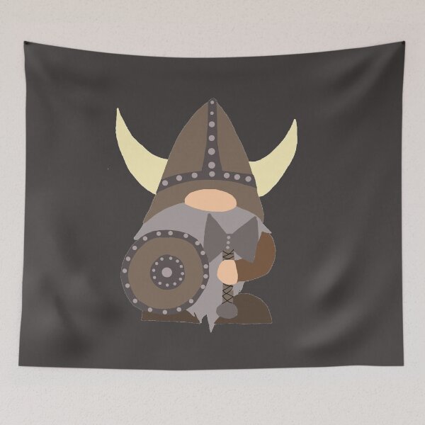 Aperçu de l'œuvre Gnome Guerrier Viking créée et vendue par jennyfahfah88.