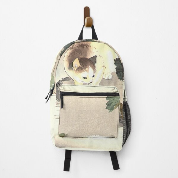 Item preview, Antique Japanese Woodblock Watercolor Cat Print designed and sold by Epitome Girl.