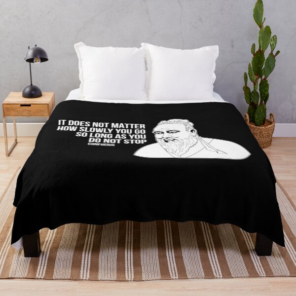 Item preview, Confucius Philosophy Quote Do Not Stop graphic designed and sold by jakehughes2015.