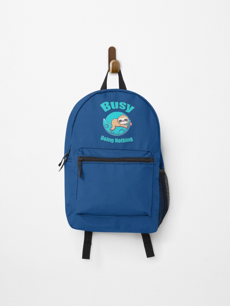 Thumbnail 1 of 3, Backpack, Busy Doing Nothing designed and sold by Designting.