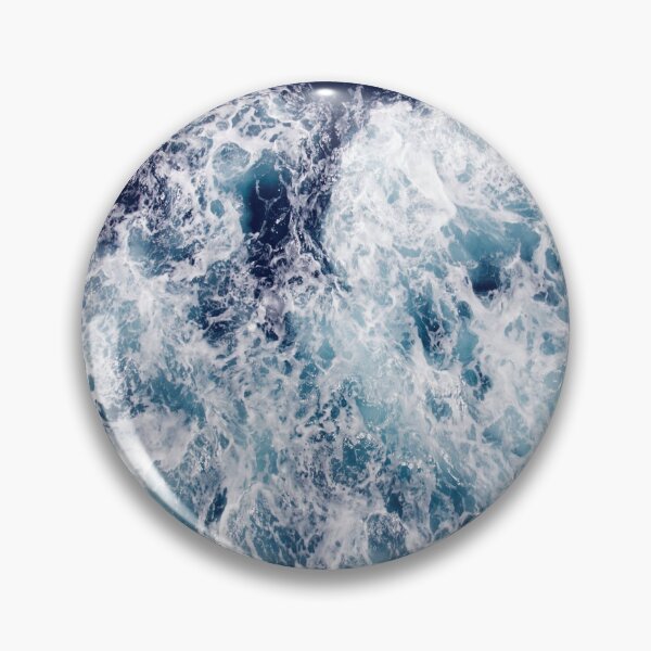 Item preview, Ola oceánica azul cristalina designed and sold by KM KAMRON.