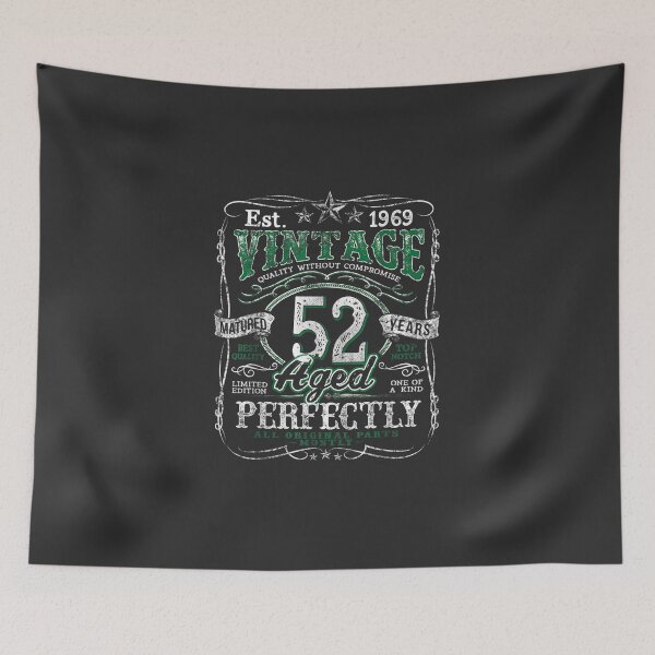 Item preview, Vintage 52Nd Birthday 1969 Limited Edition Born In 1969 Gift designed and sold by Kathryn34.