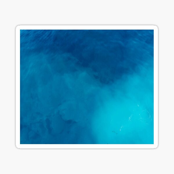 Item preview, Clear Blue Calme Ocean Wave designed and sold by KM KAMRON.