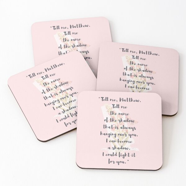 Item preview, Matthew and James Shadowhunters quotes designed and sold by akumayoshop.