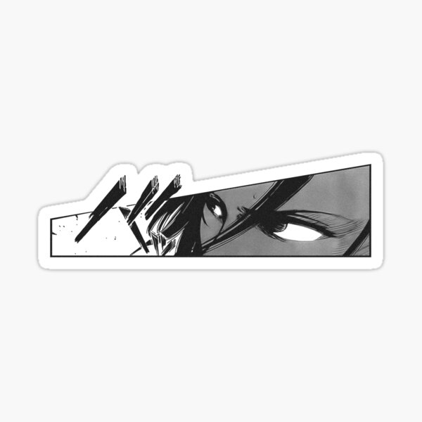 Mikasa - Stare - SnK Sticker