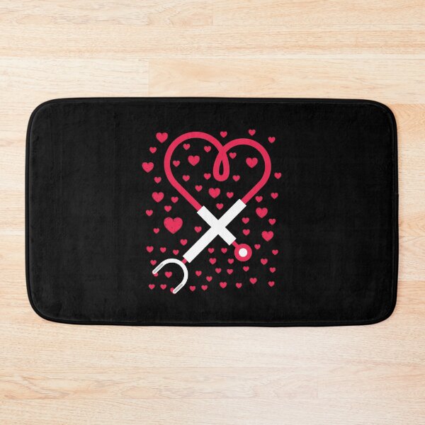 Item preview, Nurse Valentine's Day Heart Stethoscope designed and sold by ELAB27.
