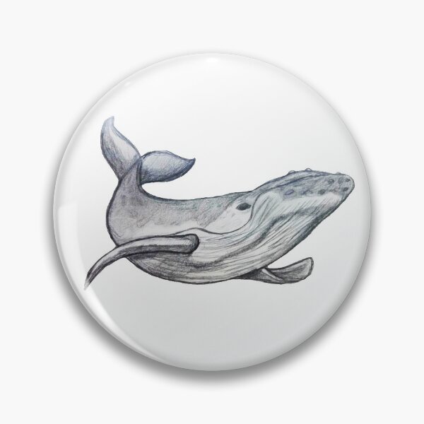 Item preview, humpback whale designed and sold by scribbli.