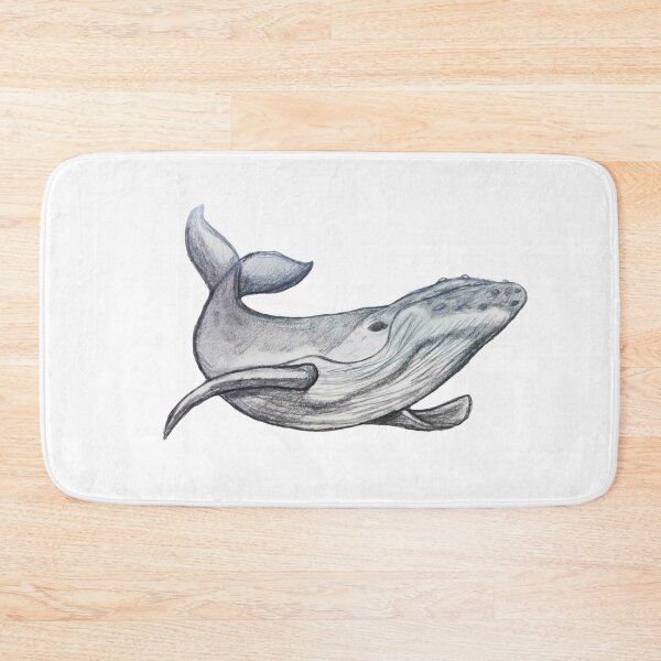 Item preview, humpback whale designed and sold by scribbli.
