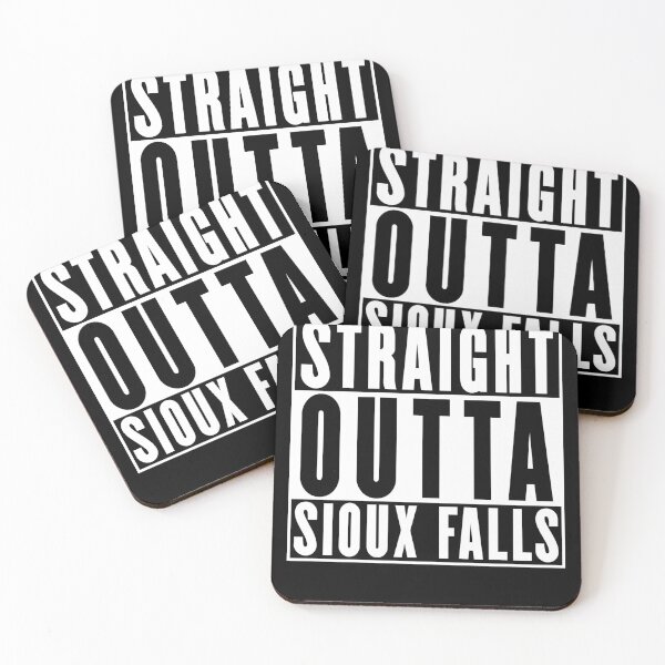 Artikelvorschau, Gerade Outta Sioux Falls entworfen und verkauft von RandomStuffShop.