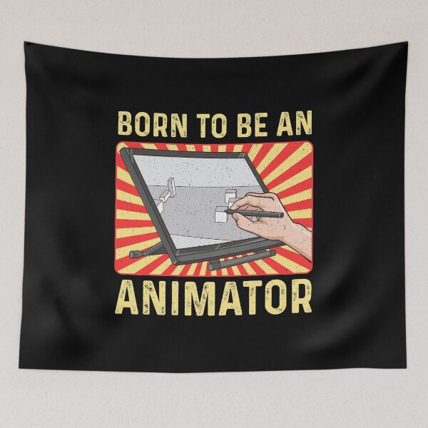 Item preview, Born To Be An Animator Awesome Animation Artist designed and sold by perfectpresents.