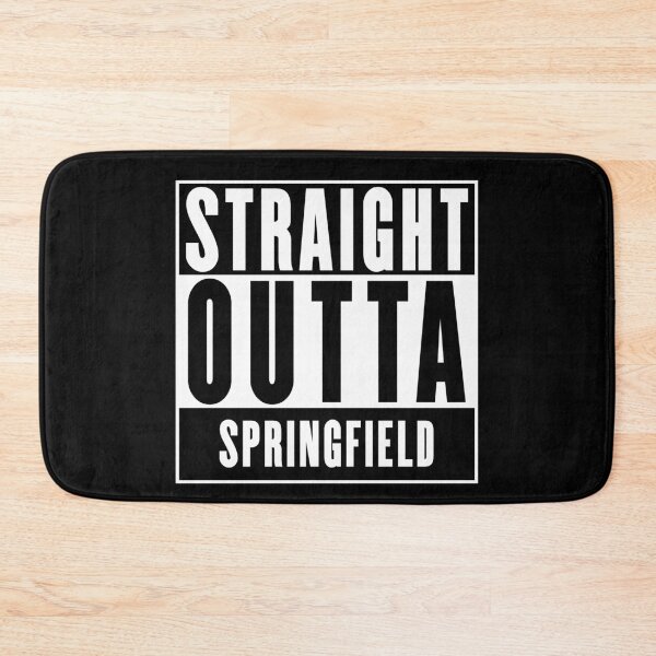 Item preview, Straight Outta Springfield designed and sold by RandomStuffShop.