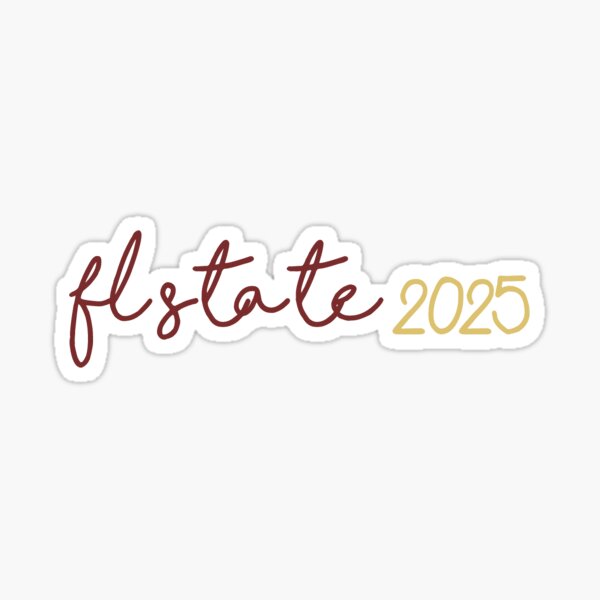 fsu class of 2025 Sticker Sticker