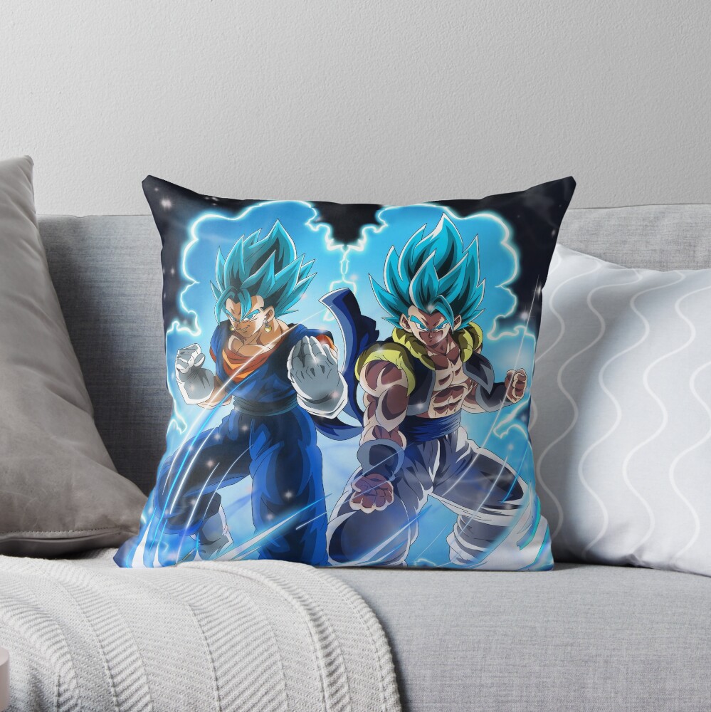 Blue Vegito & Blue Gogeta Drawstring Bag by thomasDten-Art