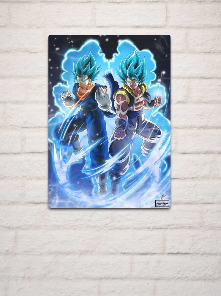 Gogeta blue | Metal Print