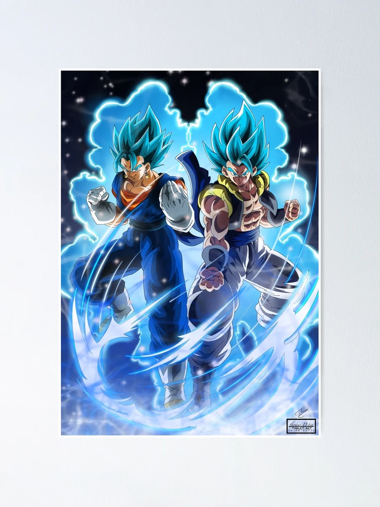 Gogeta blue Poster by Frag57