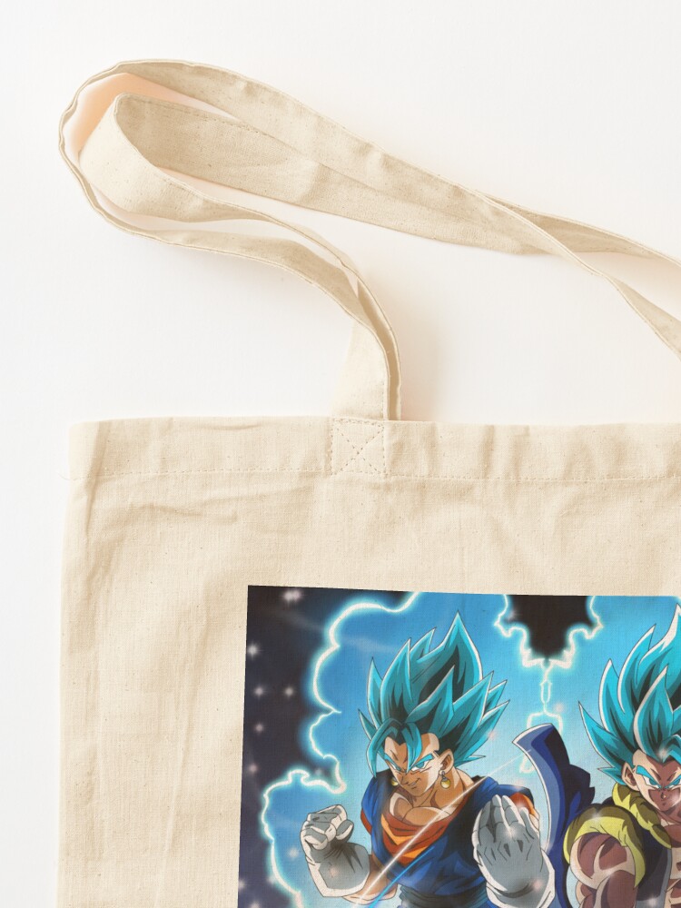 Blue Vegito & Blue Gogeta Drawstring Bag by thomasDten-Art