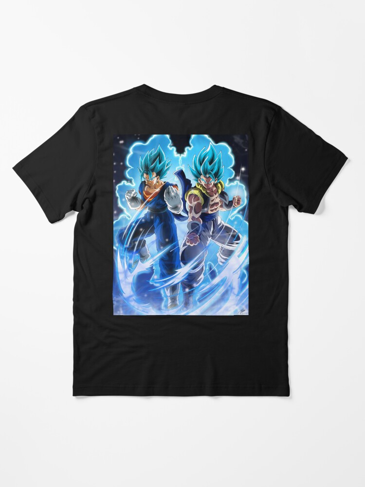 Blue Vegito & Blue Gogeta Active T-Shirt by thomasDten-Art