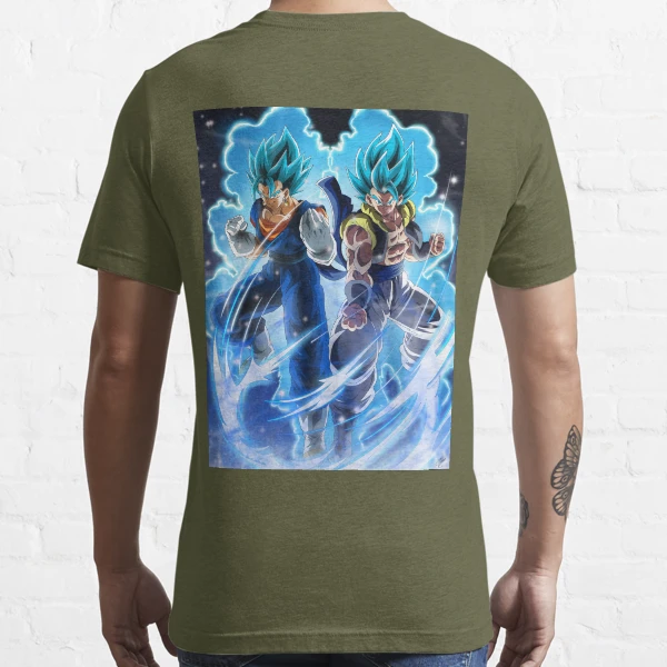 Blue Vegito & Blue Gogeta Active T-Shirt by thomasDten-Art