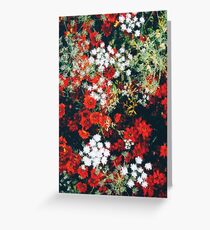 Flower Garden Greeting Card