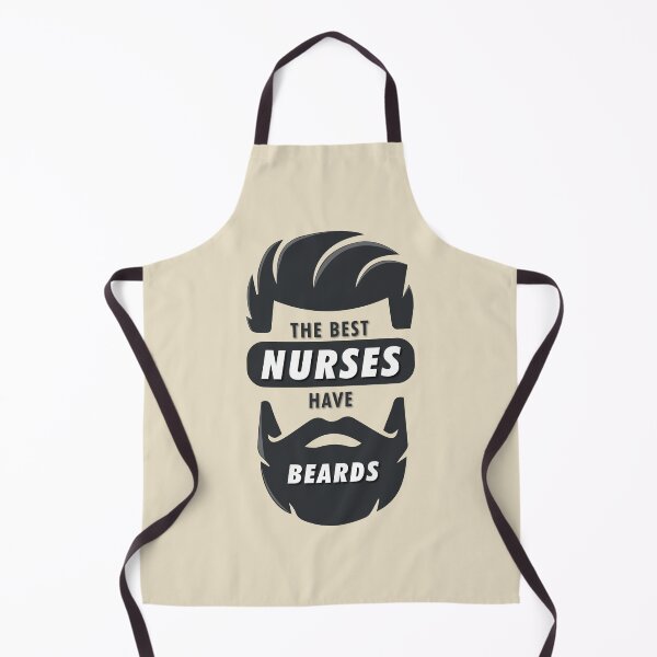 Item preview, The Best Nurses have Beards designed and sold by Chaotic Neutral.
