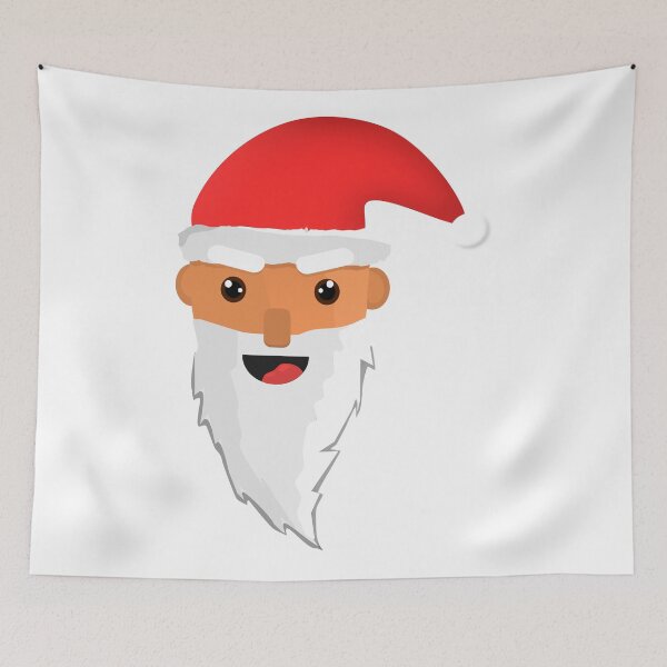 Item preview, Santa Claus face design designed and sold by Vector Vibes.