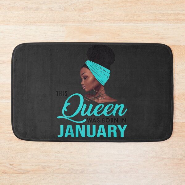 Item preview, This Queen Was Born In January Birthday For Black Women Gift designed and sold by Kathryn34.