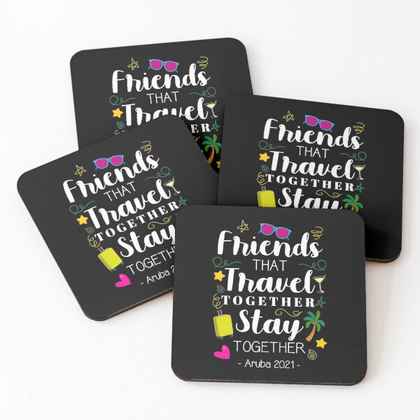 Item preview, Friends That Travel Together Aruba Girls Trip 2021 graphic designed and sold by jakehughes2015.