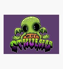 Creepies - My Pet Cthulhu Photographic Print