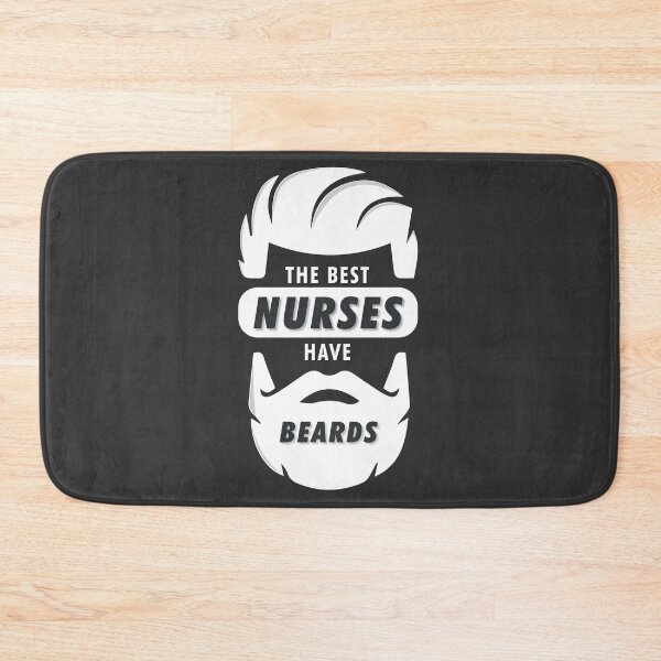 Item preview, The Best Nurses have Beards designed and sold by Chaotic Neutral.