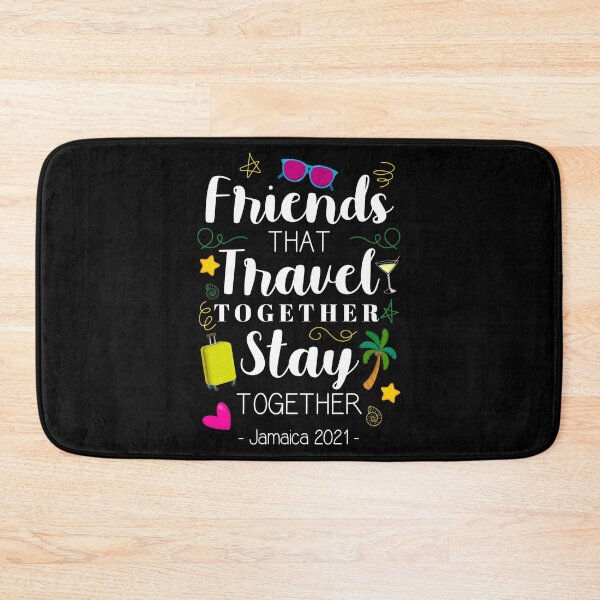 Item preview, Friends That Travel Together Jamaica Girls Trip 2021 graphic designed and sold by jakehughes2015.