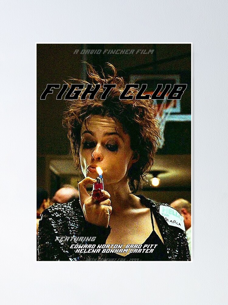 Fight Club Helena Bonham Carter Poster